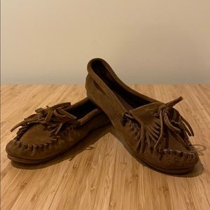 Minnetonka Kilty Moccasins